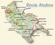 Zante Zakynthos Map