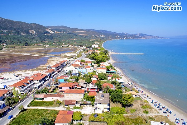 Villages in Alykes Municipality in Zante Zakynthos Greece